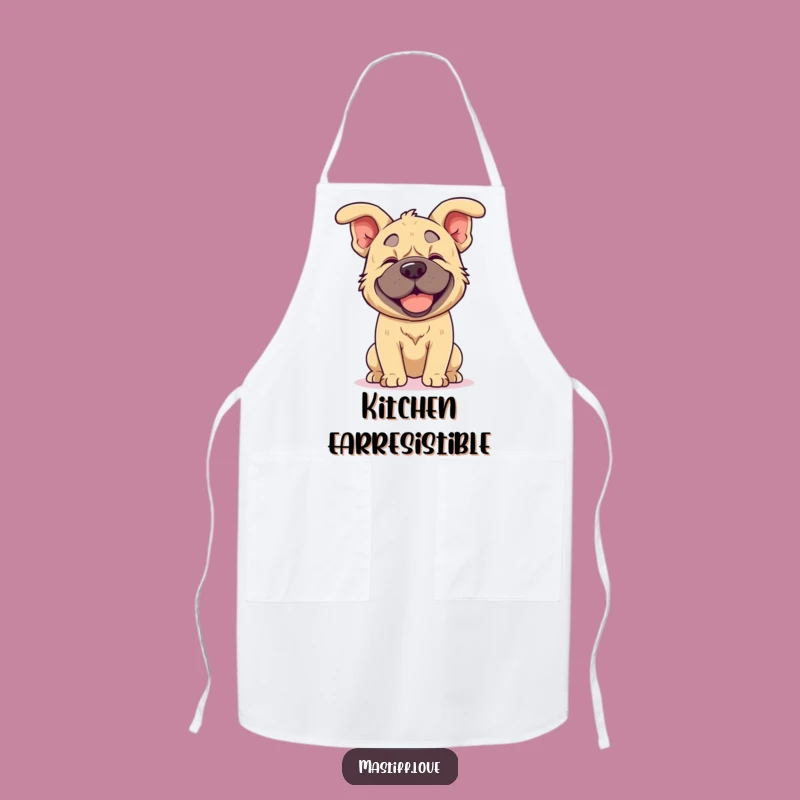 Funny Kawaii Mastiff Apron: Shake Up Your Cooking, Hilarious Funny Gift