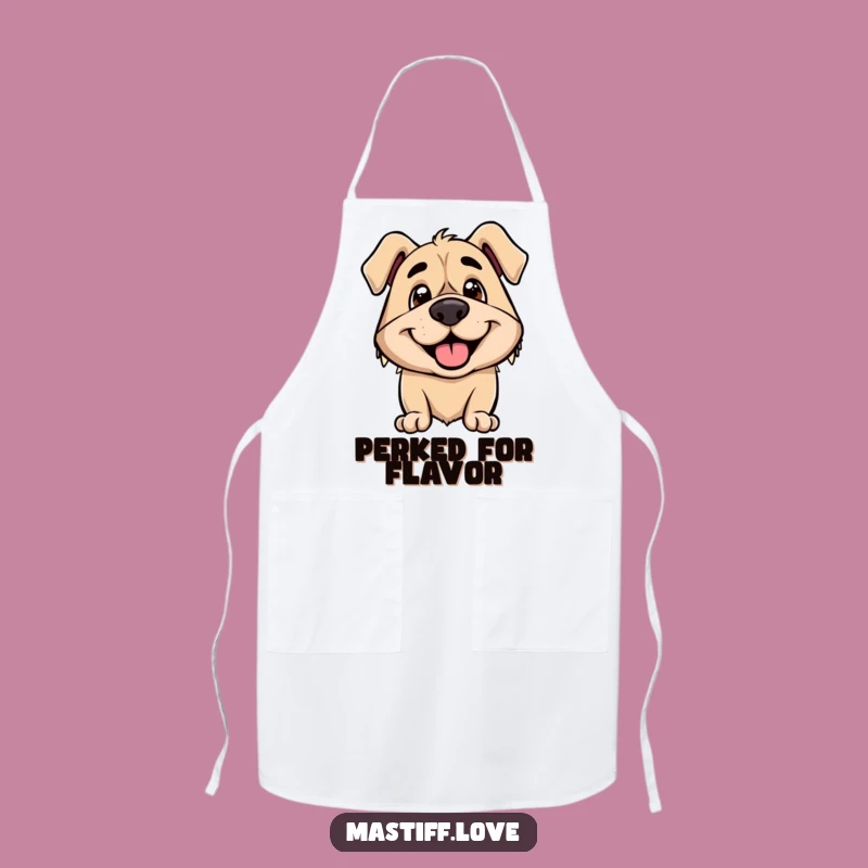 Funny Mastiff Apron: Cook with Excitement, Happy Dog Kitchen Fun, Gift