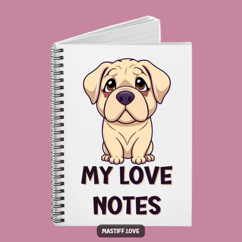 Funny Mastiff Notebook: Gentle Adoration & Hilarious Journaling