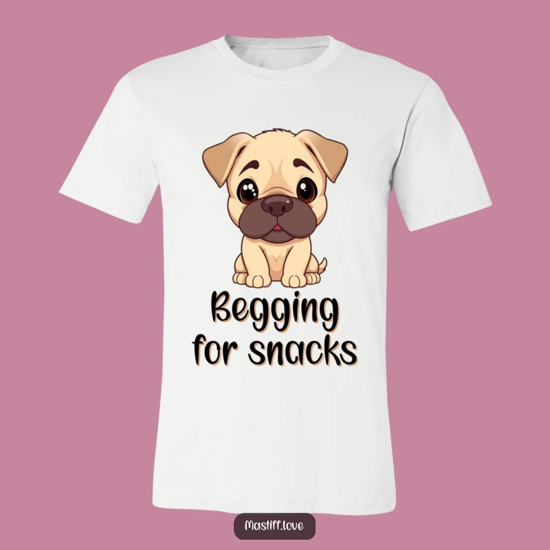 Funny Mastiff Puppy Head Tilt Shirt - Curious Dog Face Tee Funny Gift